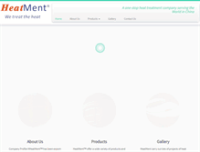 Tablet Screenshot of heatment.com